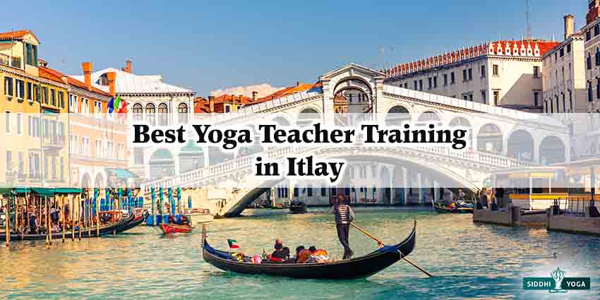 La mejor formación de profesores de yoga en Italia