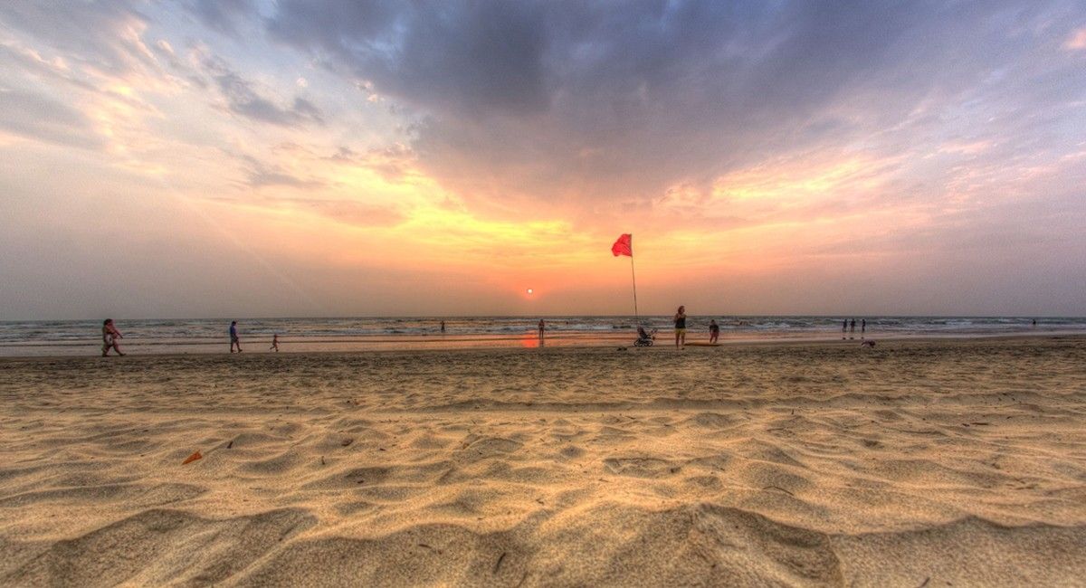 yoga in goa beach