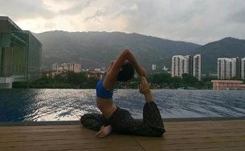 yoga away from home