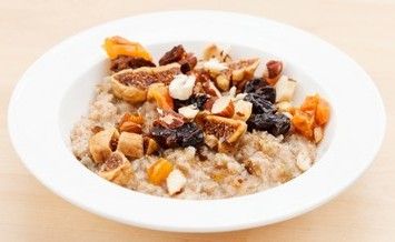 desayuno saludable de avena