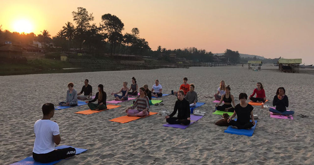 yoga training in india