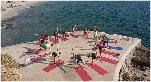 best yoga in greece