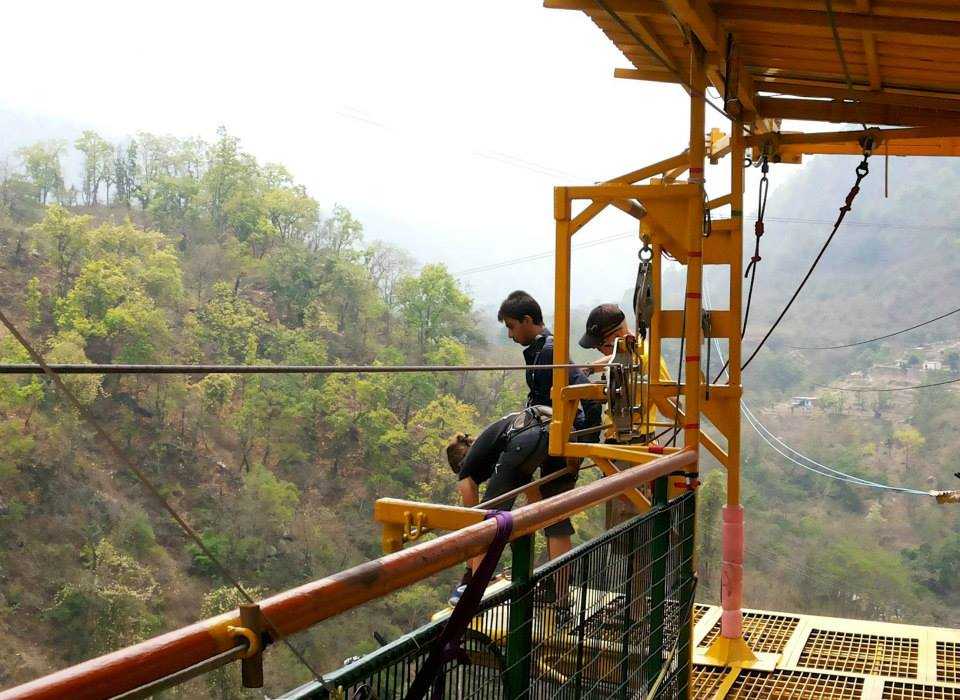 bungee jumping rishikesh