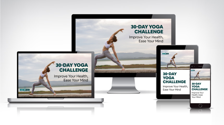 30-tägige Yoga-Challenge 2022