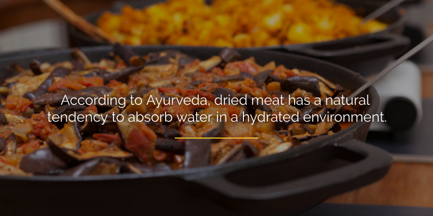 Ideal ayurveda meal