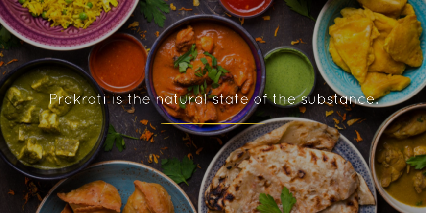 8 fattori di pasto ideale in ayurvedico