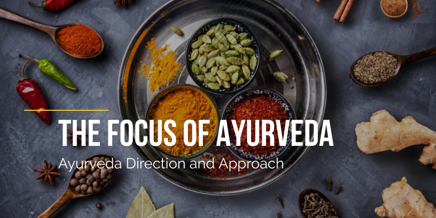 the focus of Ayurveda