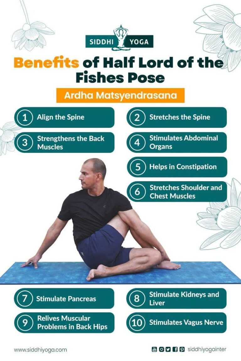 Ardha Matsyendrasana or Half Lord Of The Fishes Pose