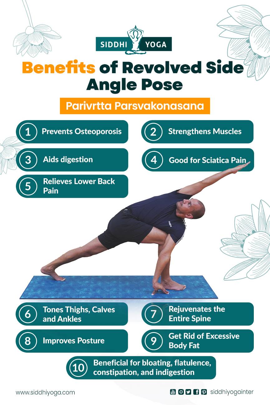 Benefits of Parivrtta Parsvakonasana