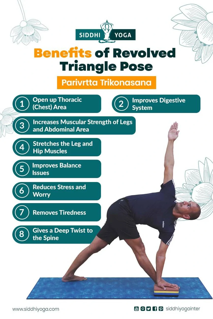 Benefits of Revolved Triangle Pose