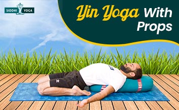 yin yoga with props