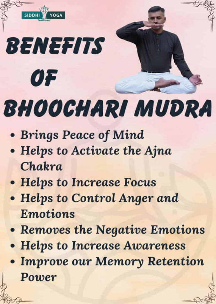 bhoochari mudra benefits
