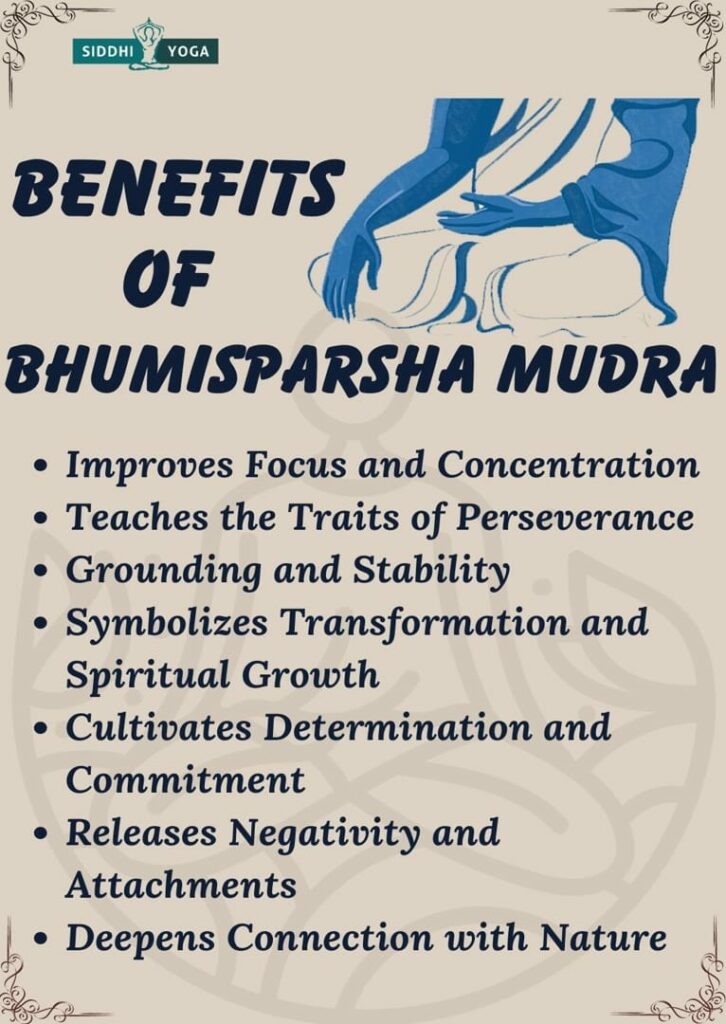 bhumisparsha mudra benefits