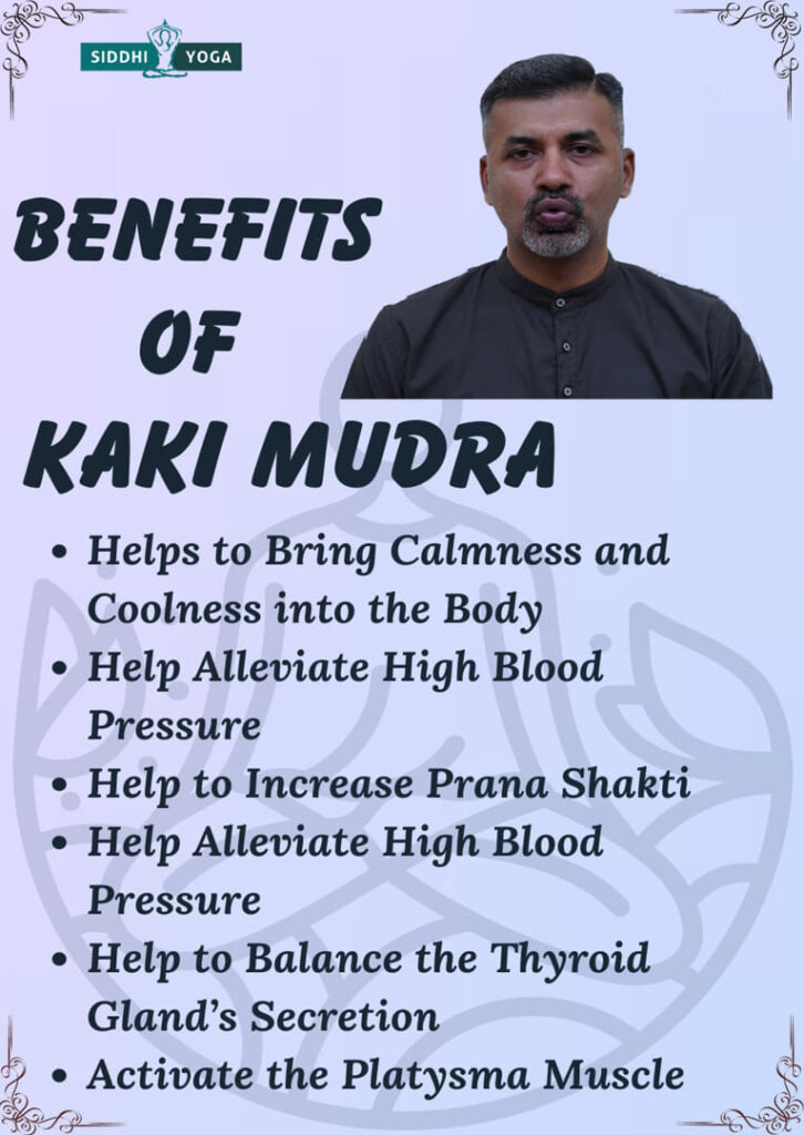 kaki mudra benefits