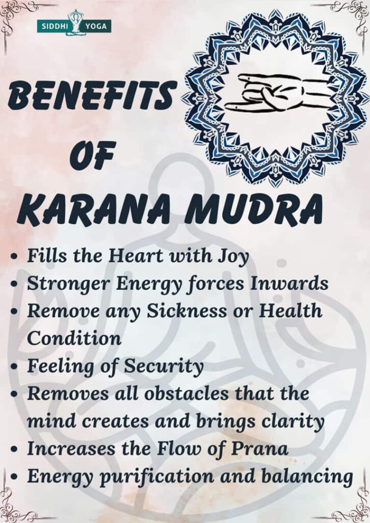 karana mudra benefits