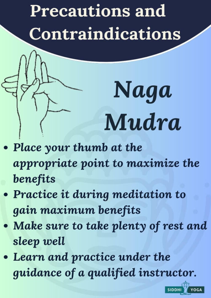 naga mudra precautions