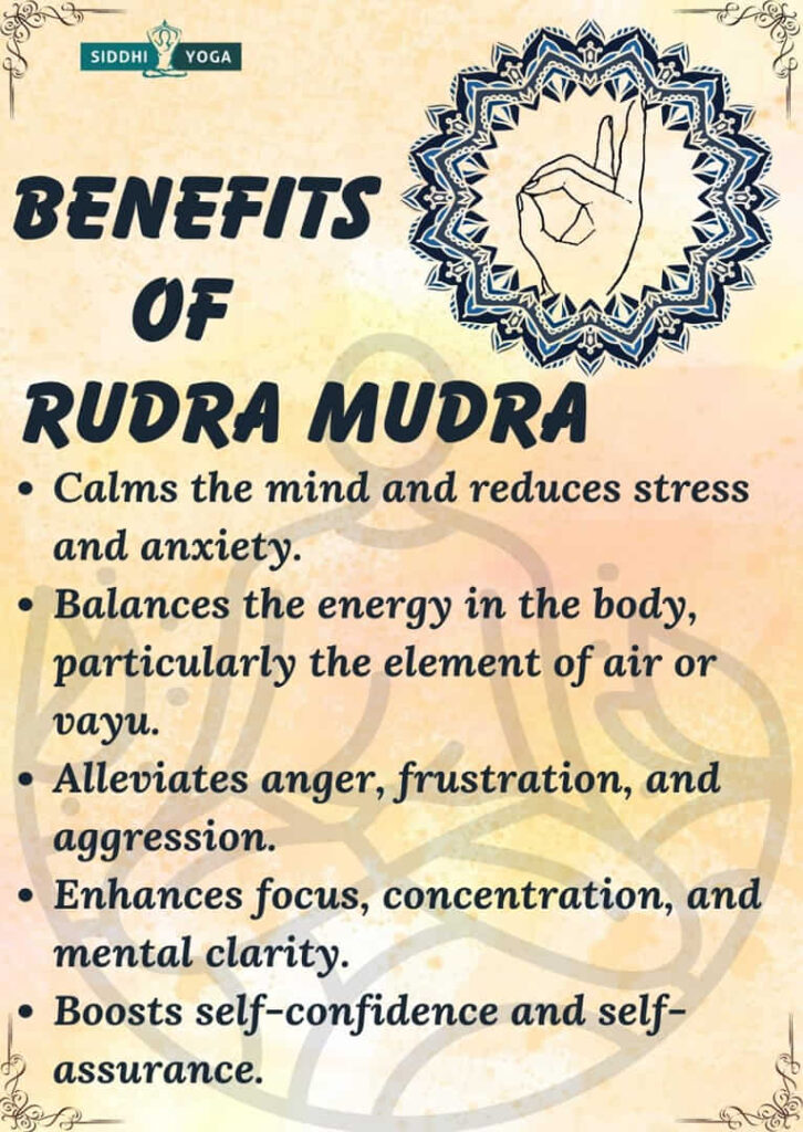 rudra mudra benefits