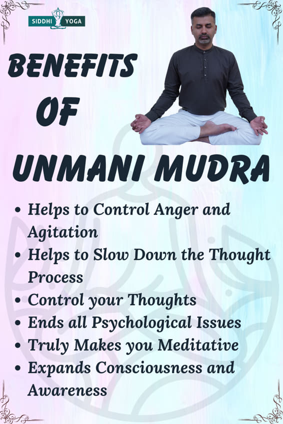 unmani mudra benefits
