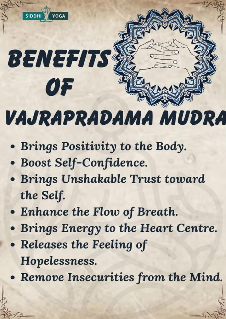 vajrapradama mudra benefits