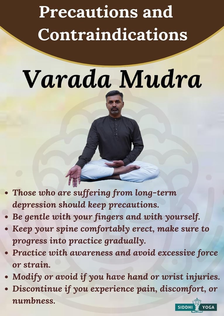 Varada Mudra Meaning, Benefits, & How to Do Siddhi Yoga