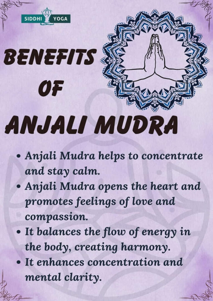 anjali mudra benefits