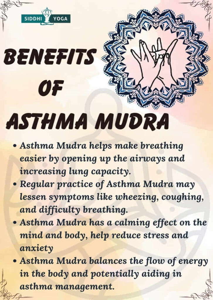 benefícios do asthama mudra