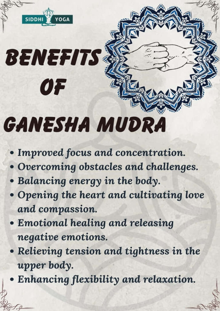 ganesha mudra benefits