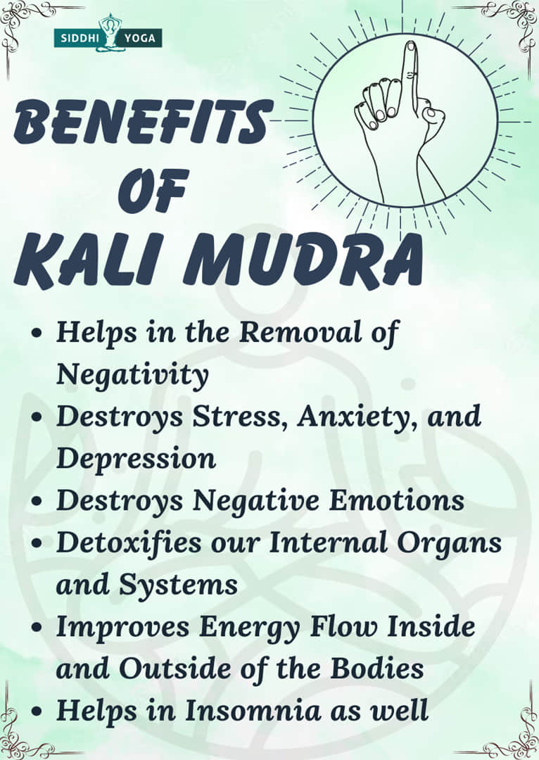 Kali Mudra Its Meaning, Benefits, & How To Do Siddhi Yoga