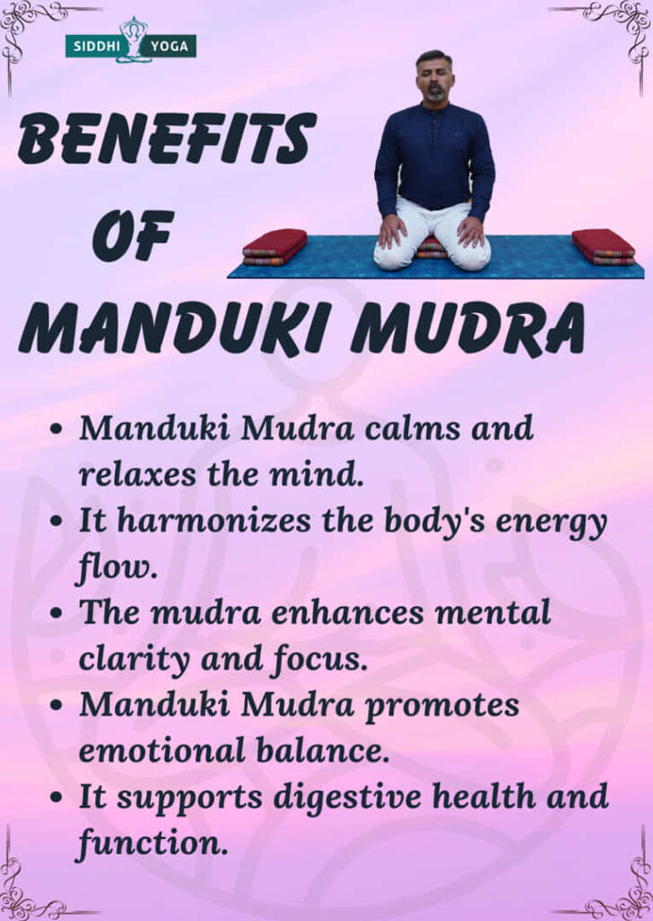 benefícios do manduki mudra