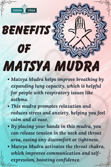 matsya mudra benefits