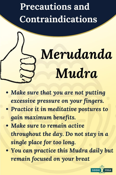 merudanda mudra precautions