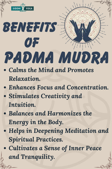 padma mudra benefits