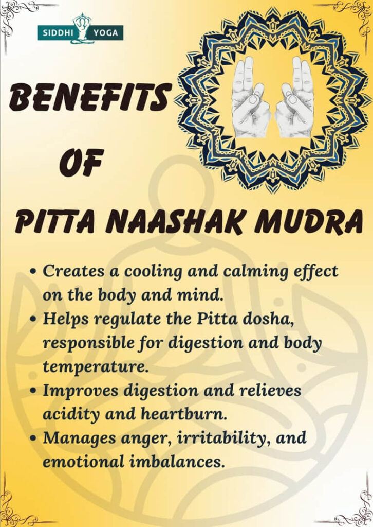 pitta naashak mudra benefits