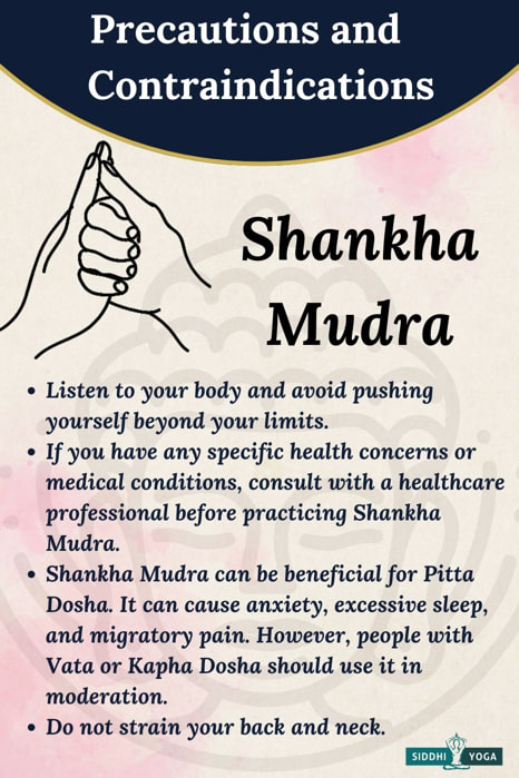 shankha mudra precautions