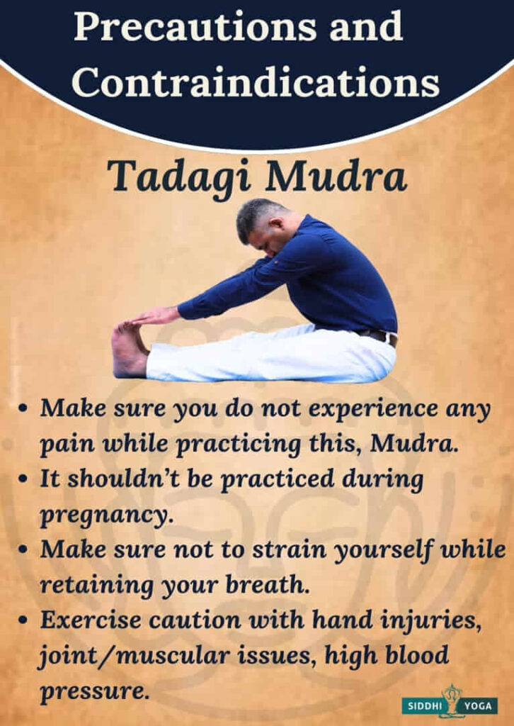 tadagi mudra precautions