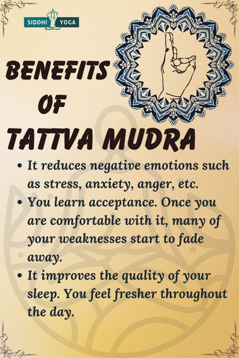 tattva mudra benefits