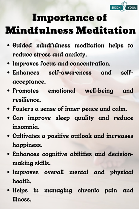 importance of mindfulness benefits