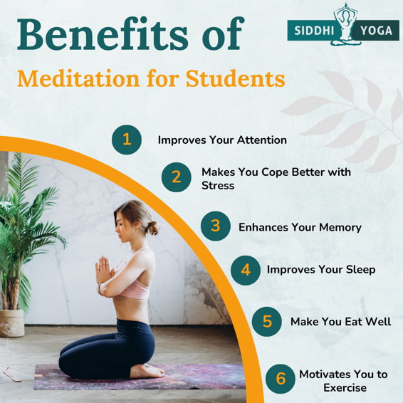 meditation benefits to students