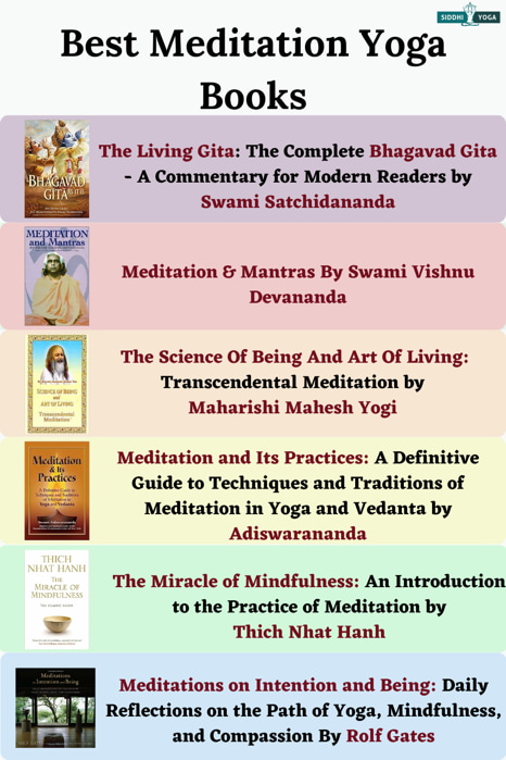 meditation yoga books