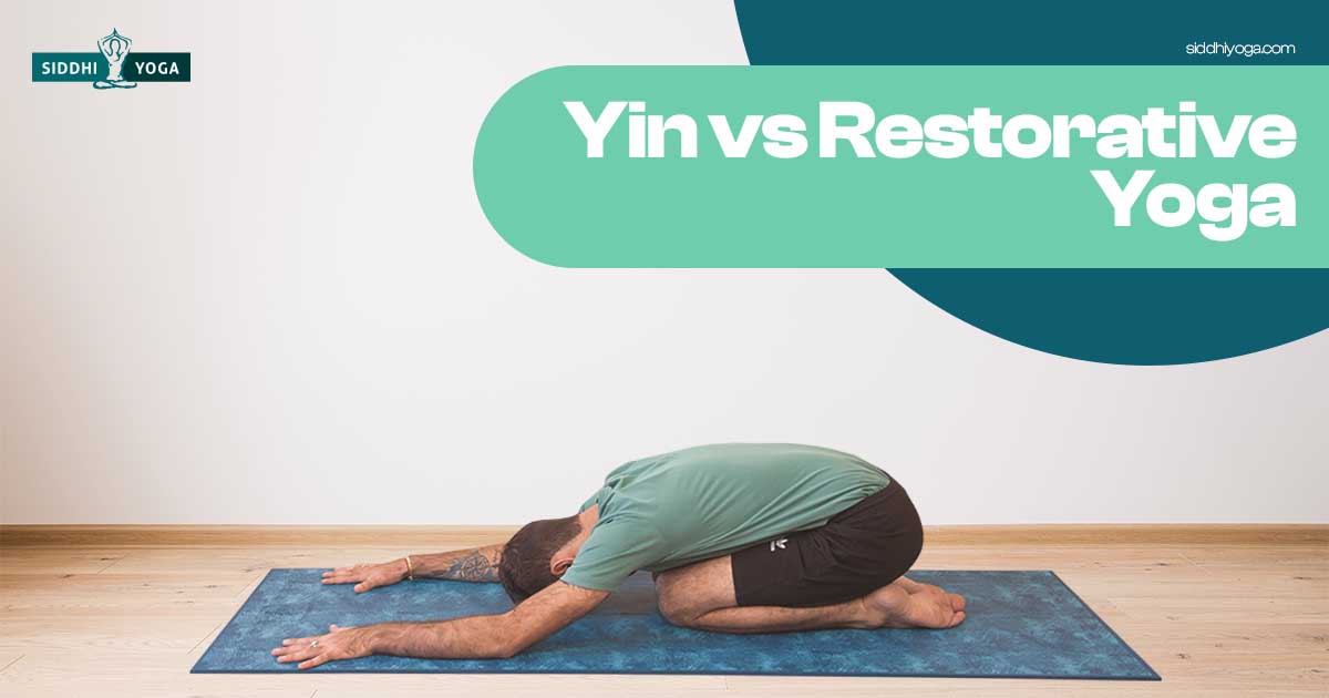 Yin Yoga Vs Restorative, Hatha & Other Yoga Types Siddhi Yoga