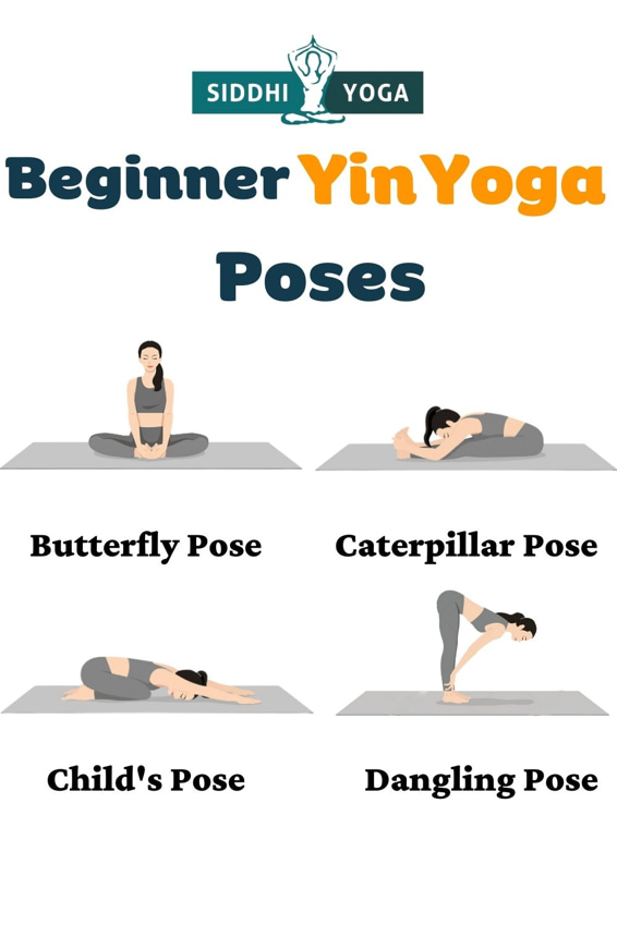 beginner yin yoga poses