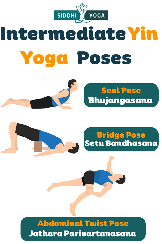 intermediate yin yoga poses