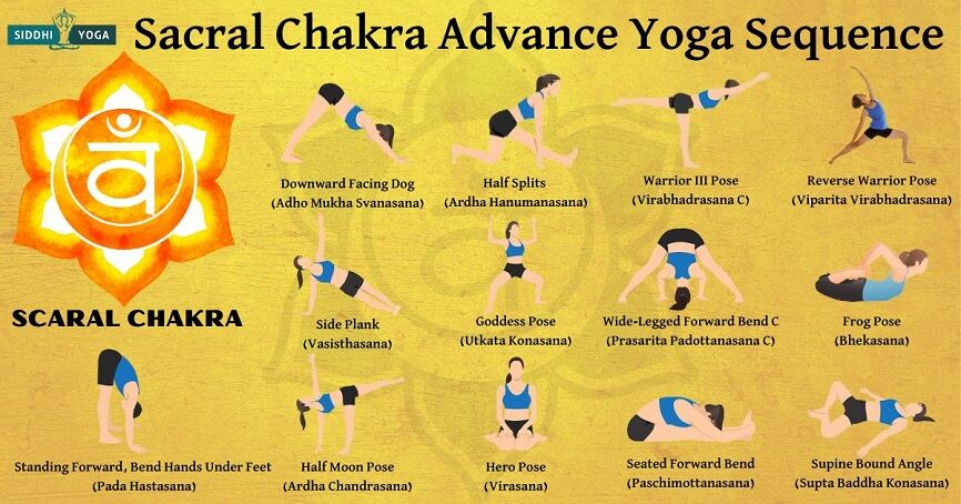 scaral chakra advance yoga sequence