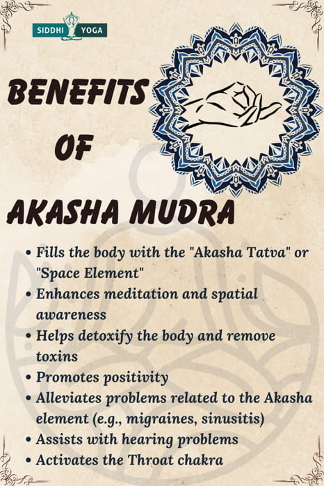 akasha mudra benefits