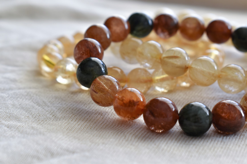 Seven Chakras Gemstone Bracelet