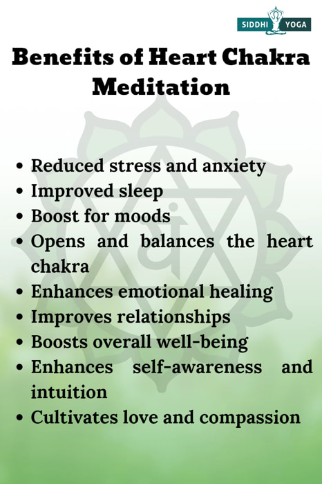 heart chakra meditation benefits