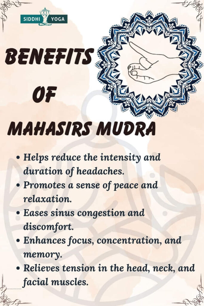 mahasirs mudra benefits