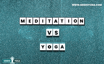 медитация против йоги