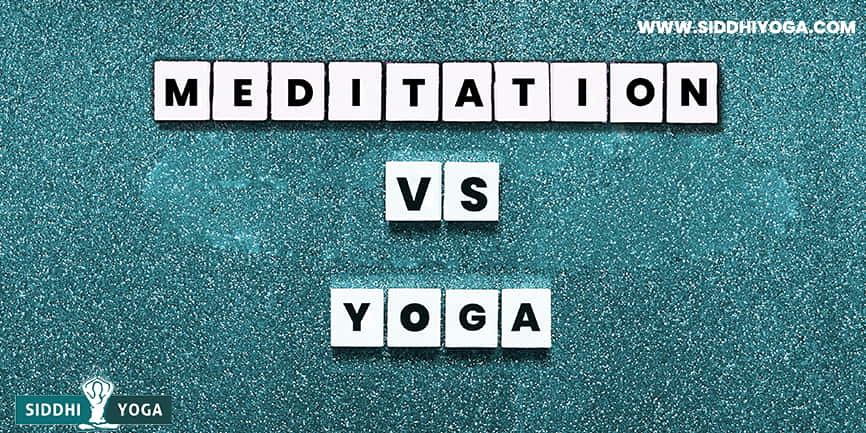 méditation contre yoga