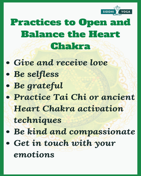 open and balance heart chakra
